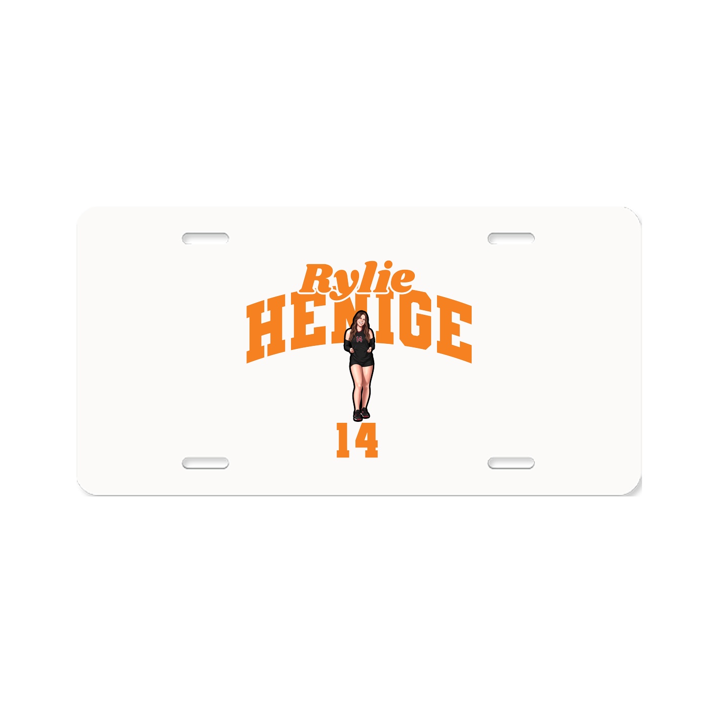 License Plate — Signature Arch in Classic