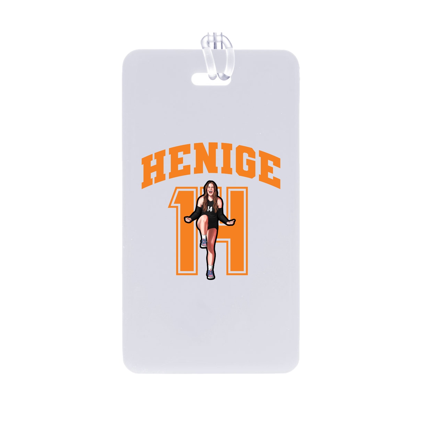 Bag Tag — Number in Classic