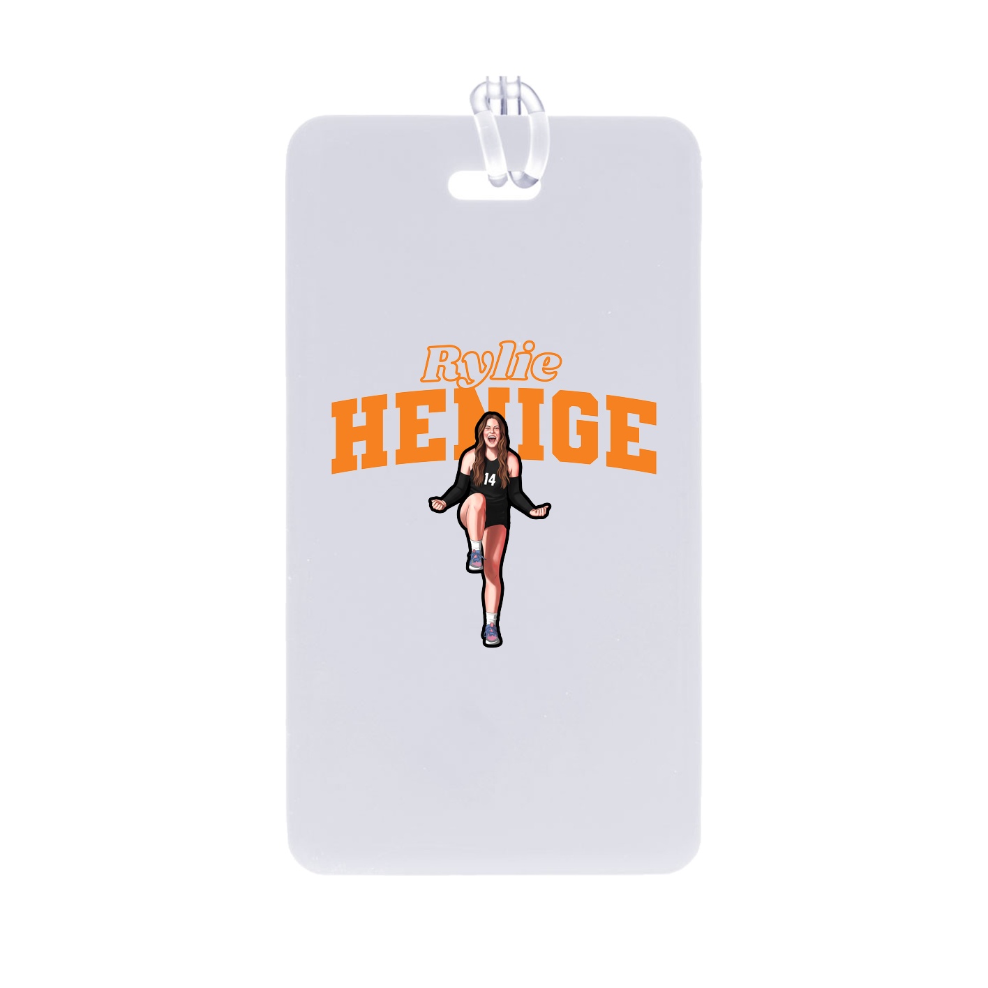 Bag Tag — Name Arch in Classic