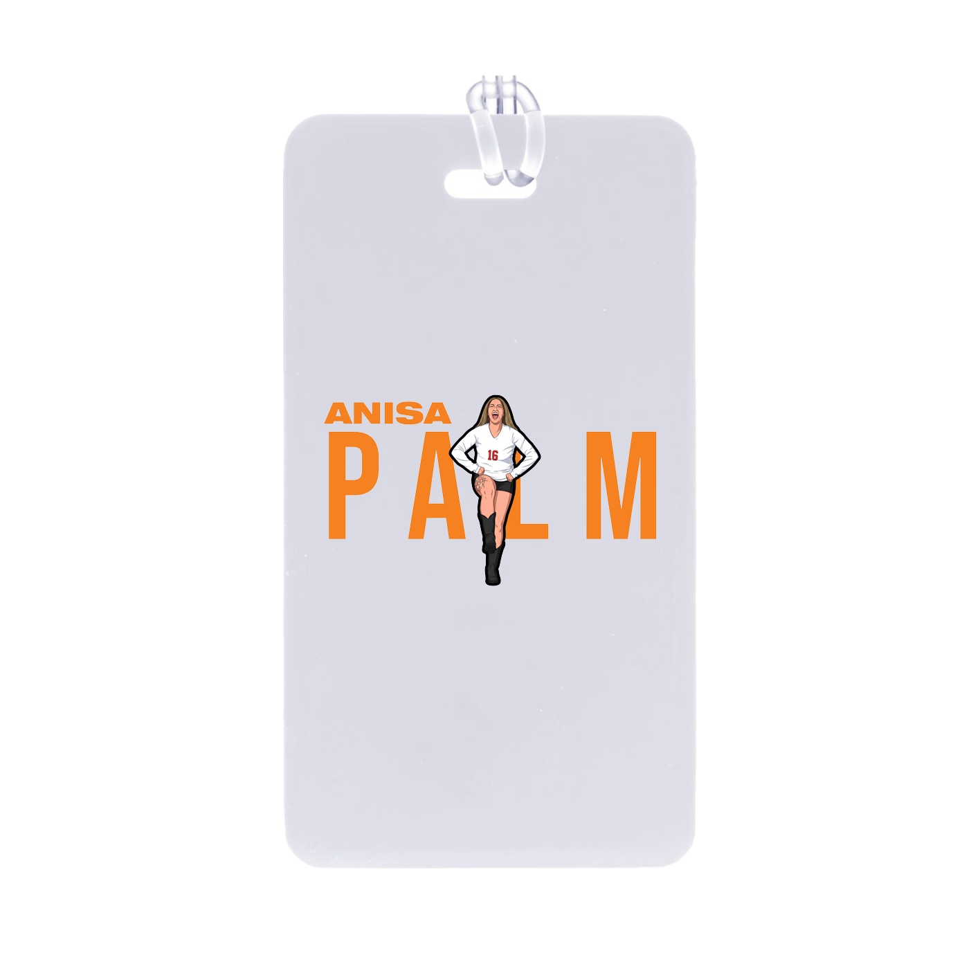 Bag Tag — Player Name in Classic