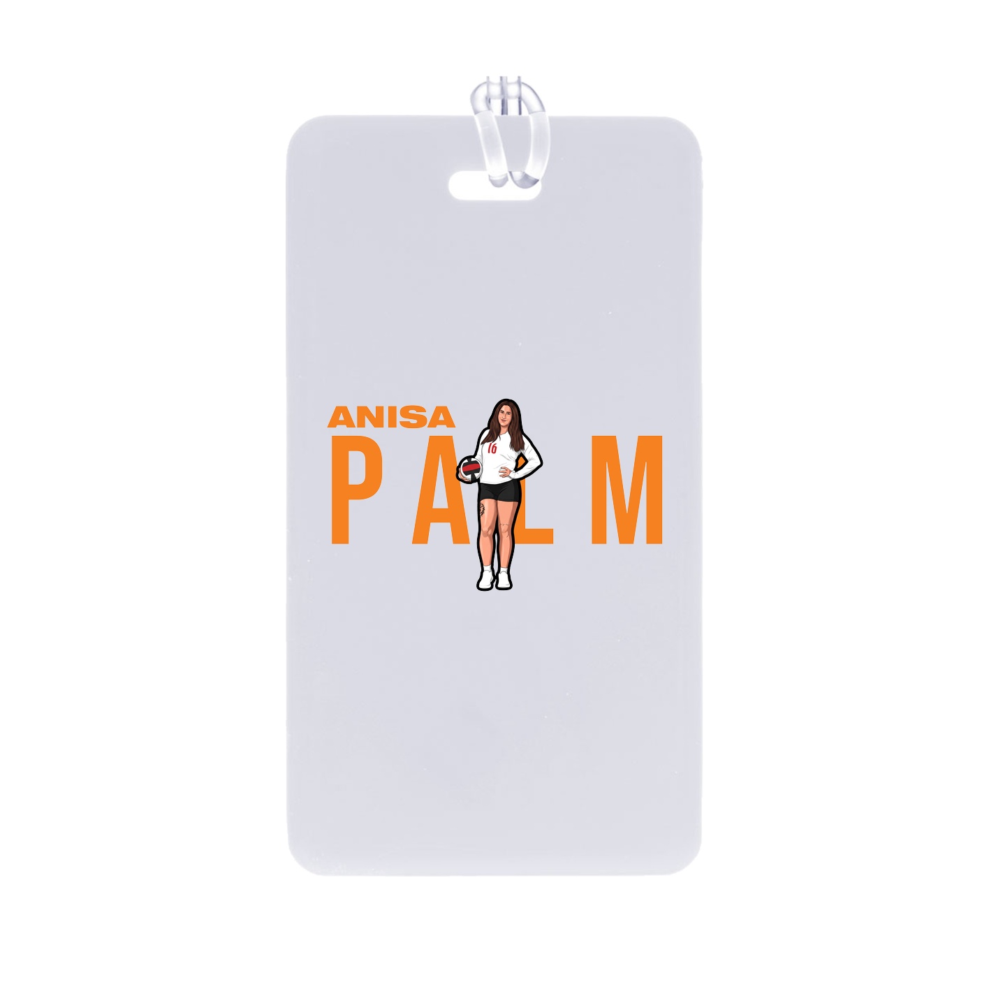 Bag Tag — Player Name in Classic