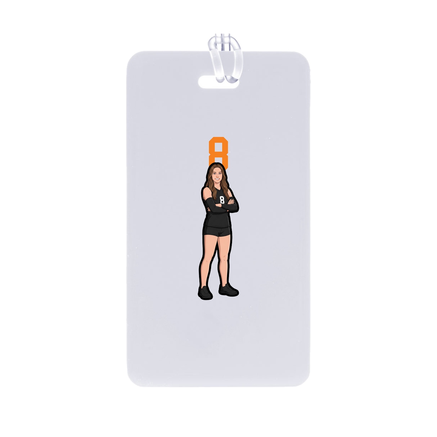 Bag Tag — Number Top in Classic