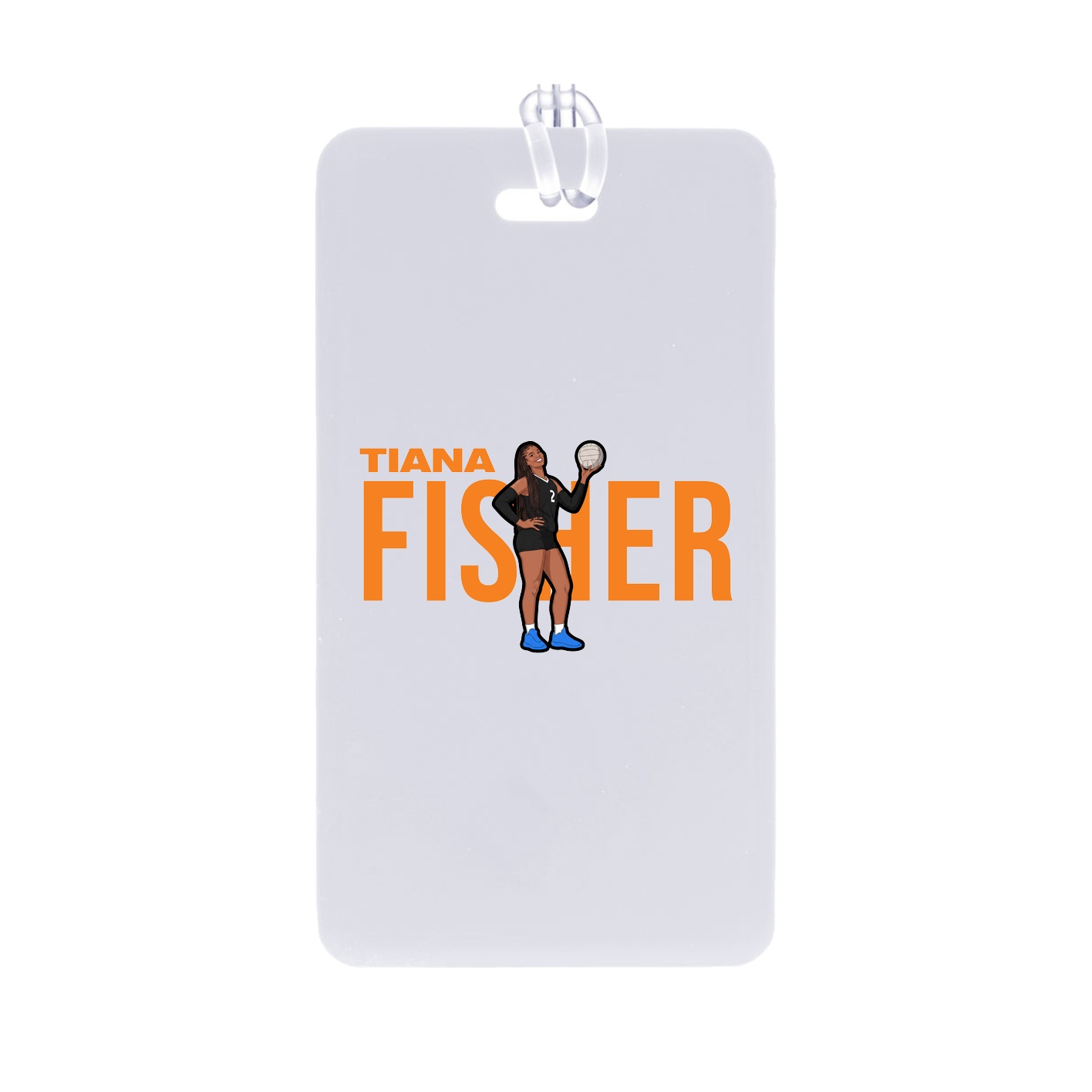 Bag Tag — Player Name in Classic