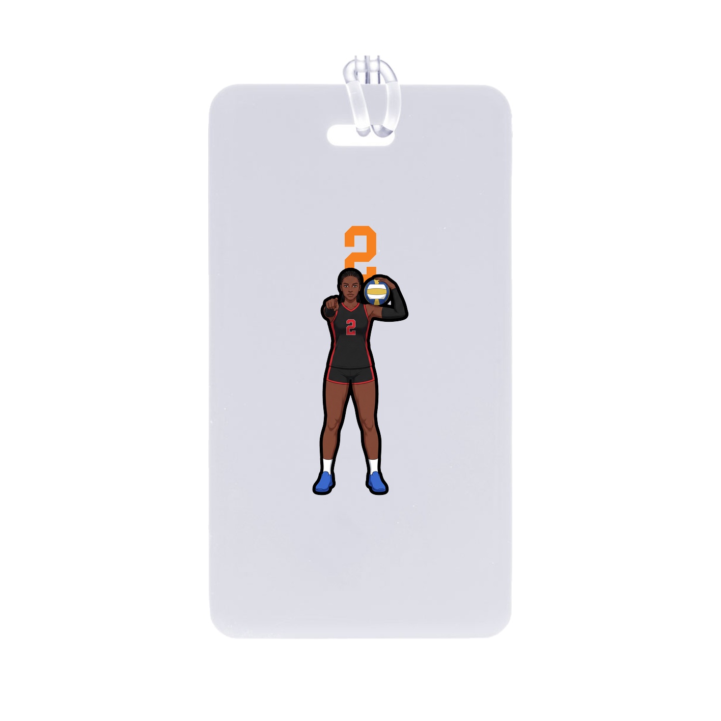 Bag Tag — Number Top in Classic