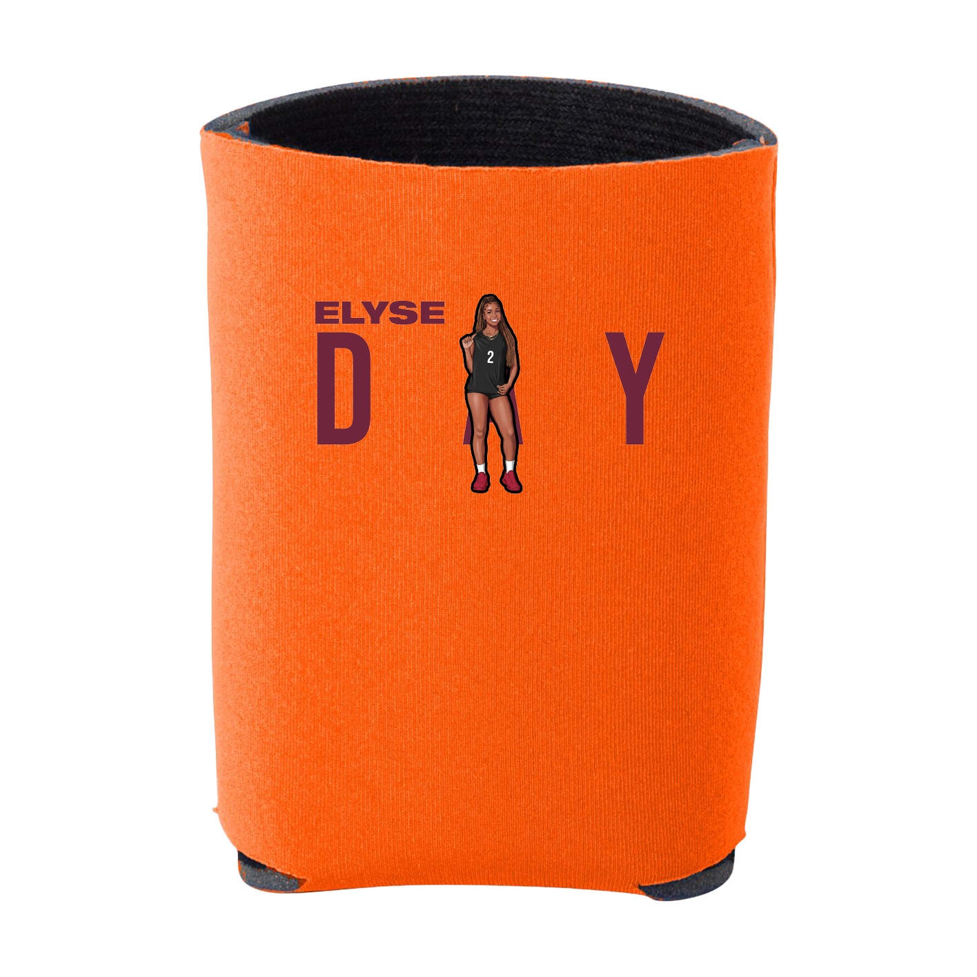 Can Holder — Player Name in Orange