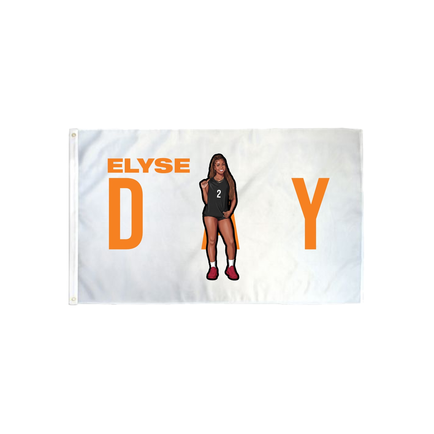 3x5 Flag — Player Name in Classic