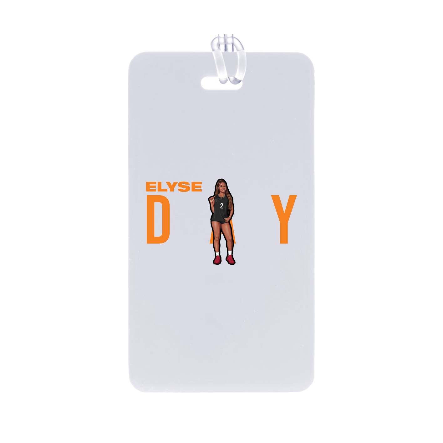 Bag Tag — Player Name in Classic