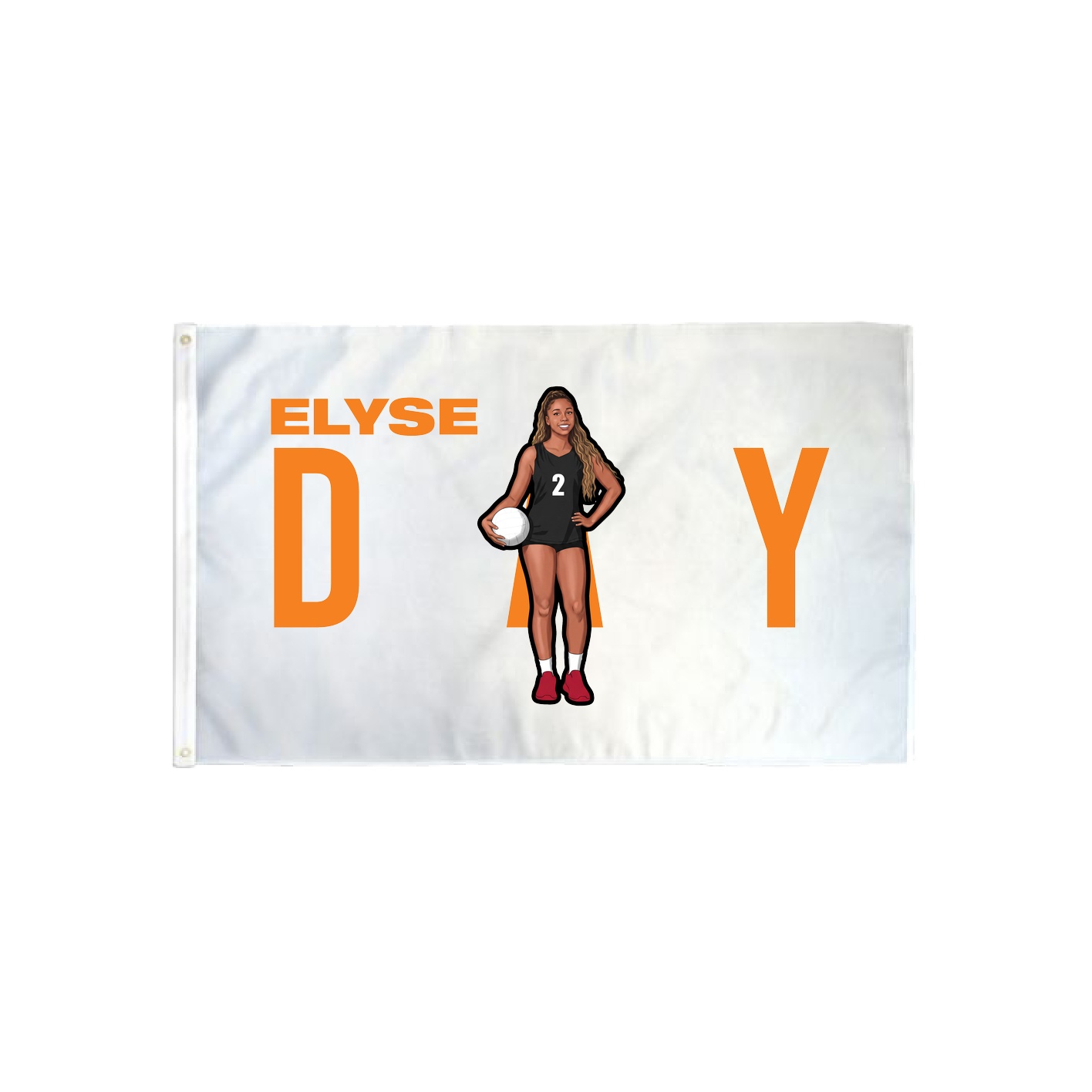 3x5 Flag — Player Name in Classic