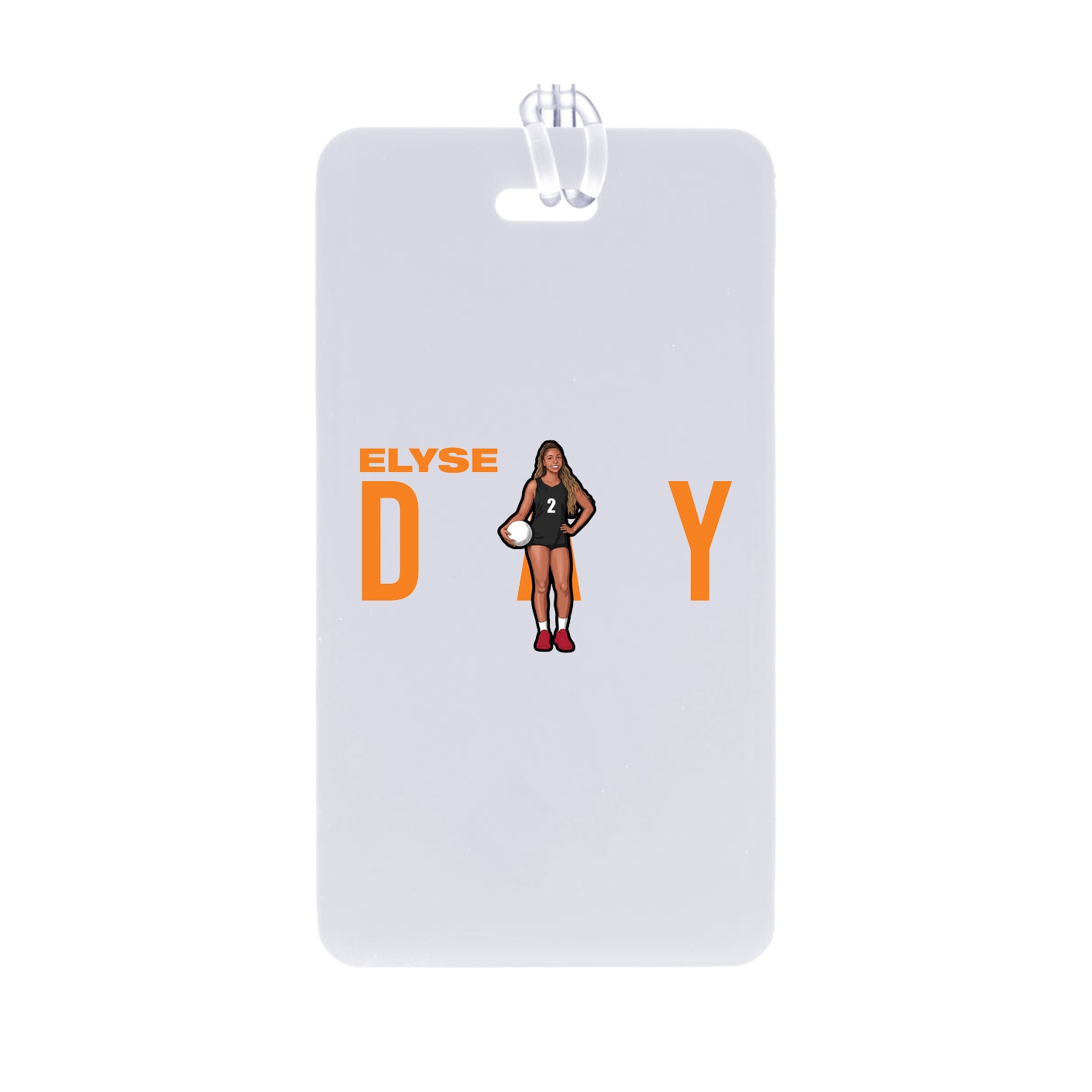 Bag Tag — Player Name in Classic