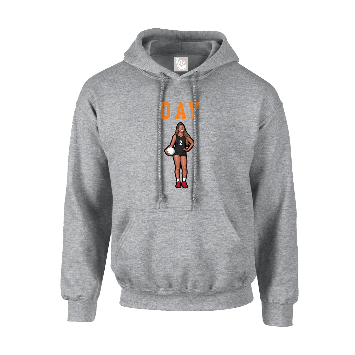Hoodie — Shirsey in Grey
