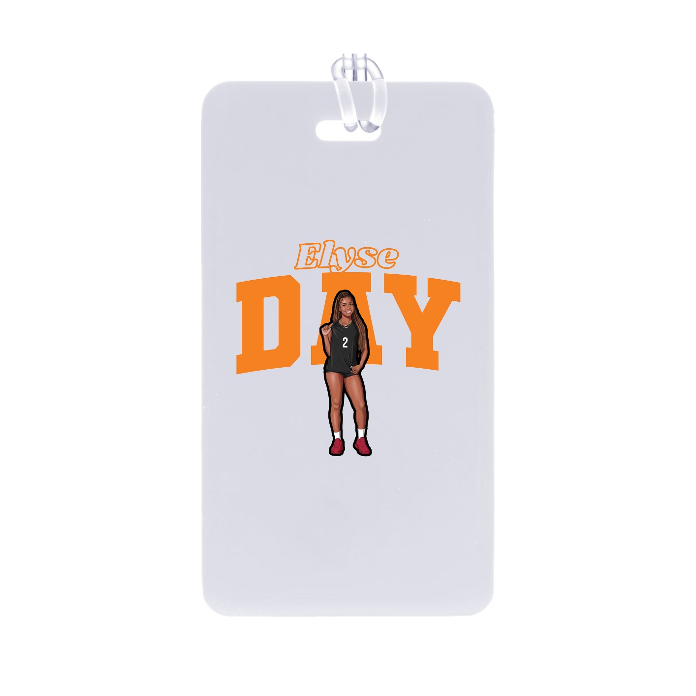 Bag Tag — Name Arch in Classic