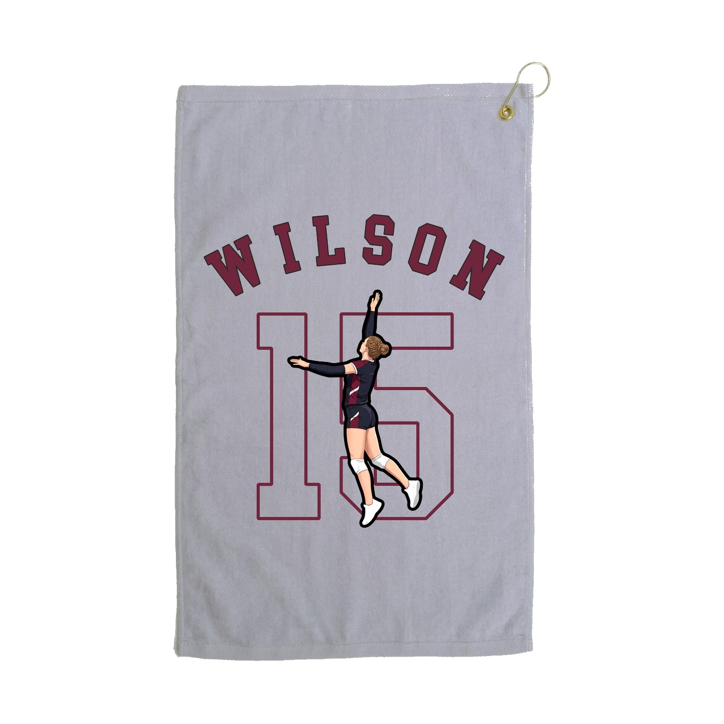 Golf Towel — Shirsey Arch in Grey