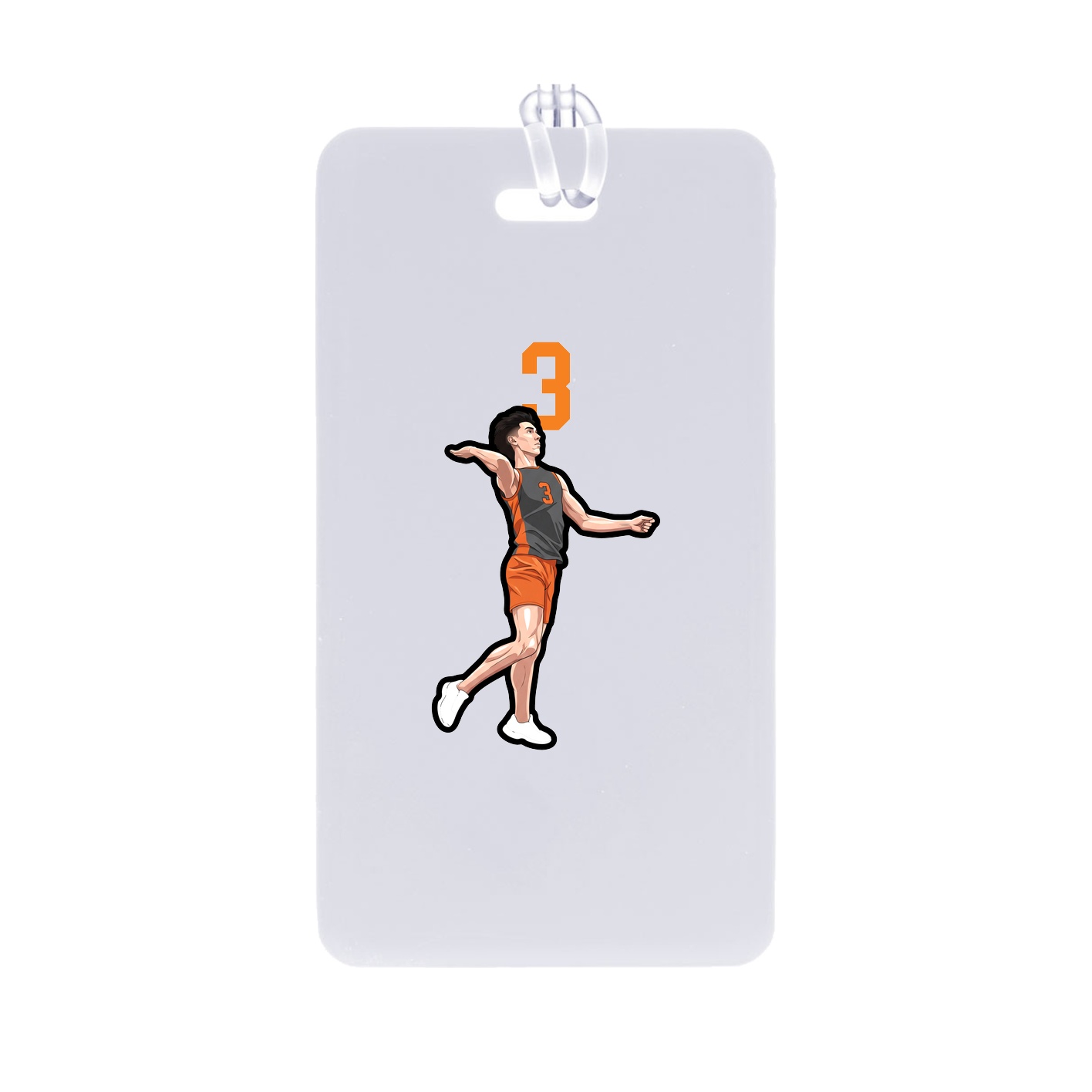 Bag Tag — Number Top in Classic