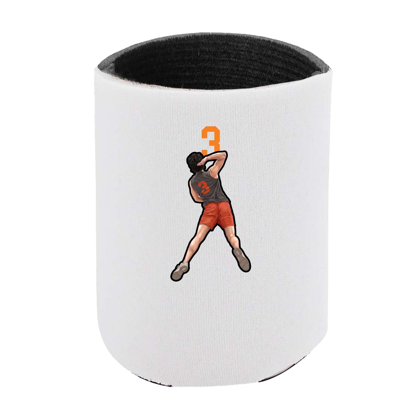 Can Holder — Number Top in White