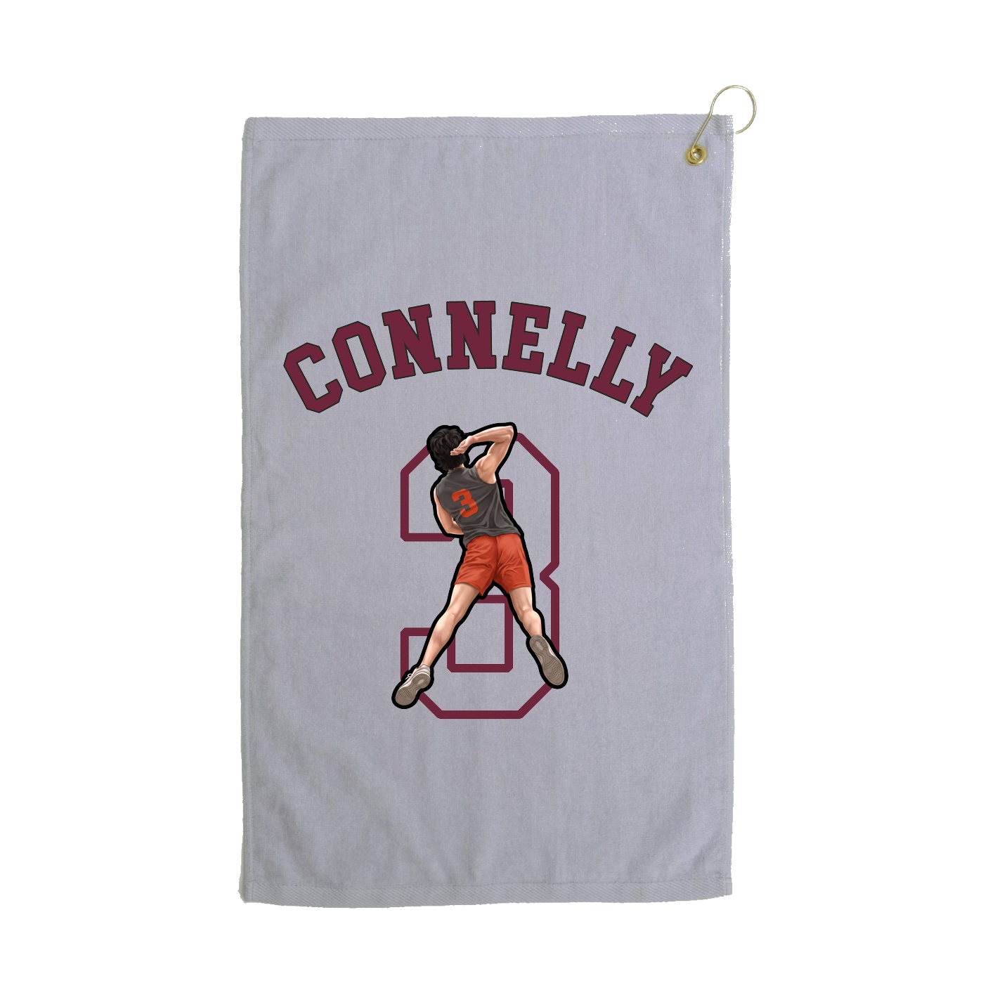 Golf Towel — Shirsey Arch in Grey