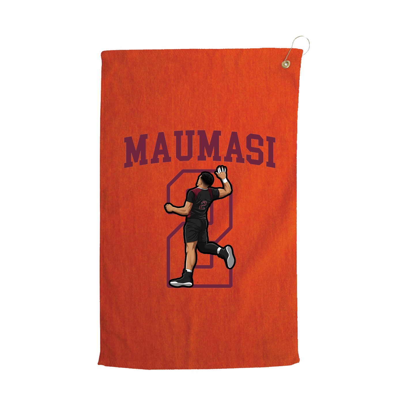 Golf Towel — Shirsey in Orange