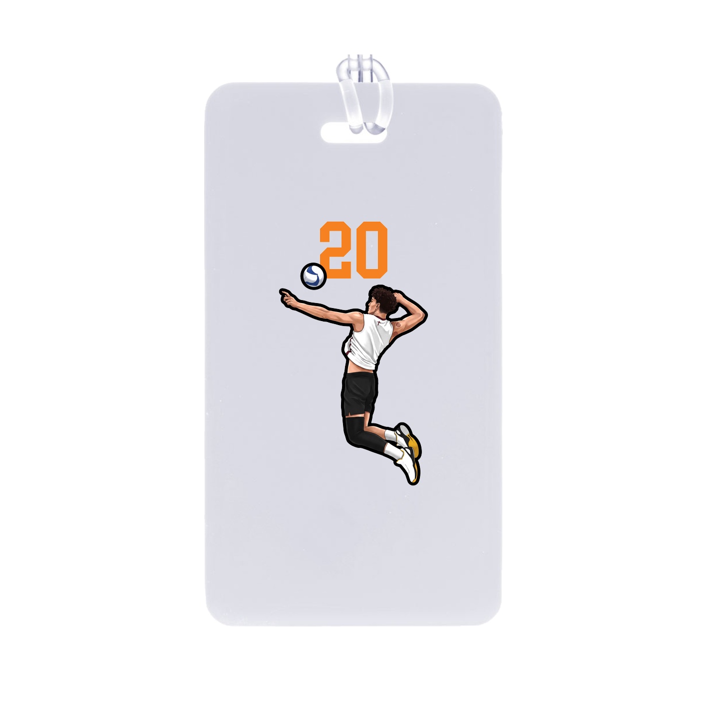 Bag Tag — Number Top in Classic