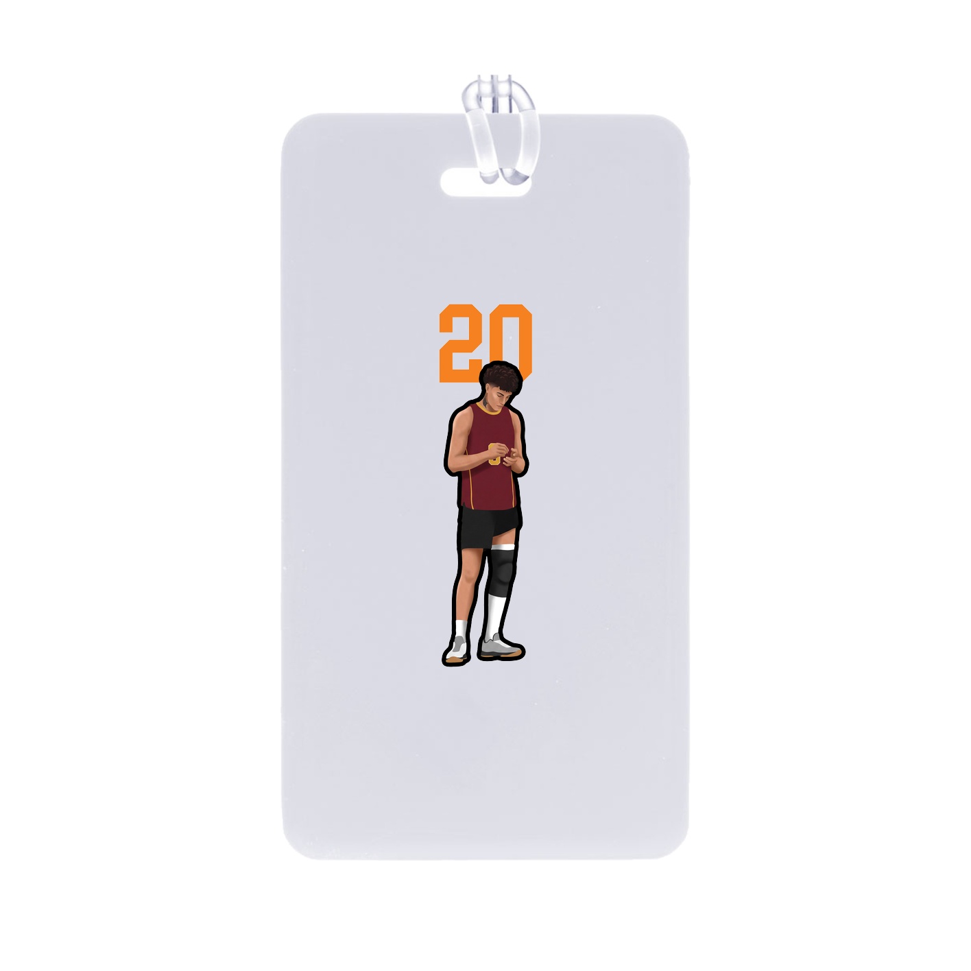 Bag Tag — Number Top in Classic
