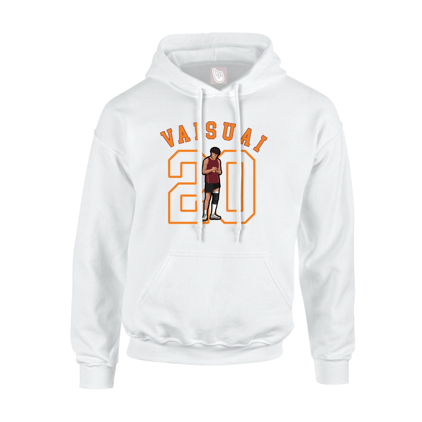 Youth Hoodie — Shirsey Arch in White