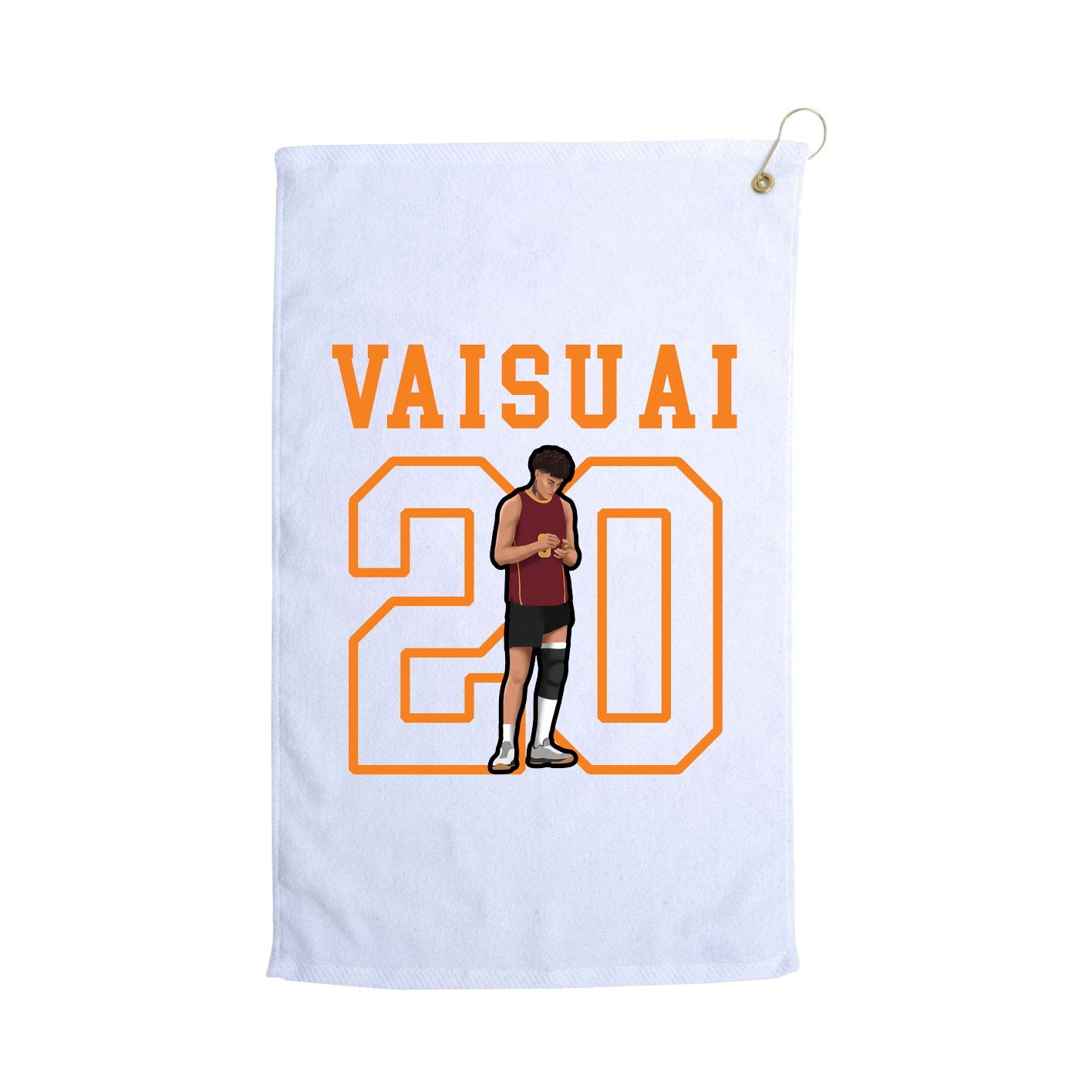 Golf Towel — Shirsey in White