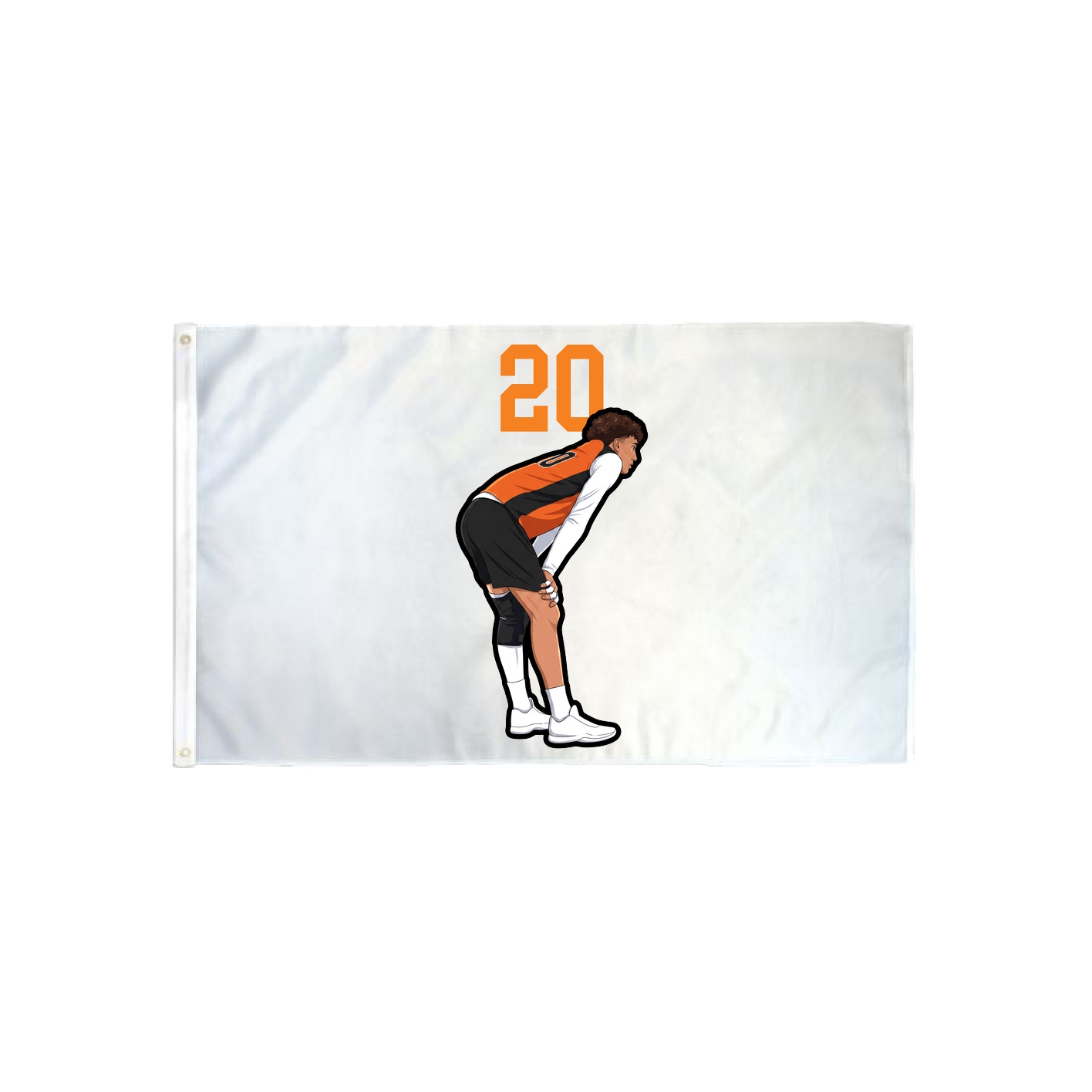 3x5 Flag — Number Top in Classic