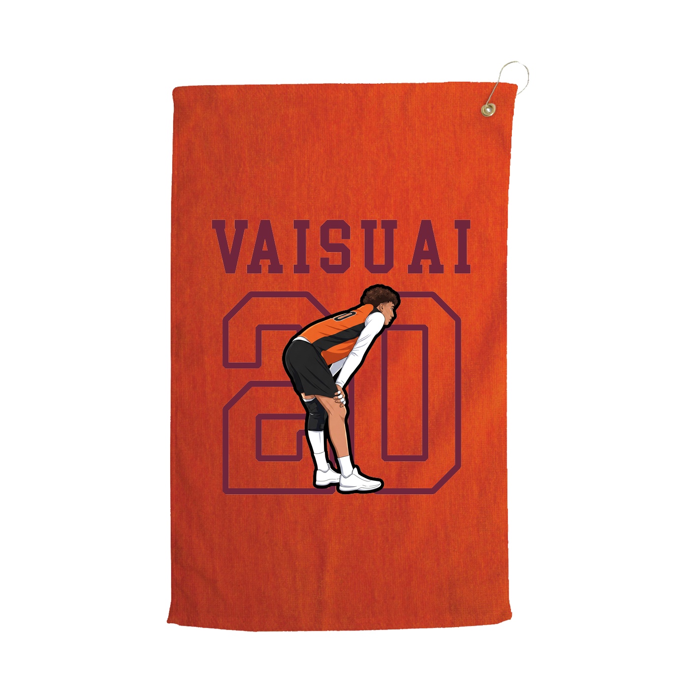 Golf Towel — Shirsey in Orange