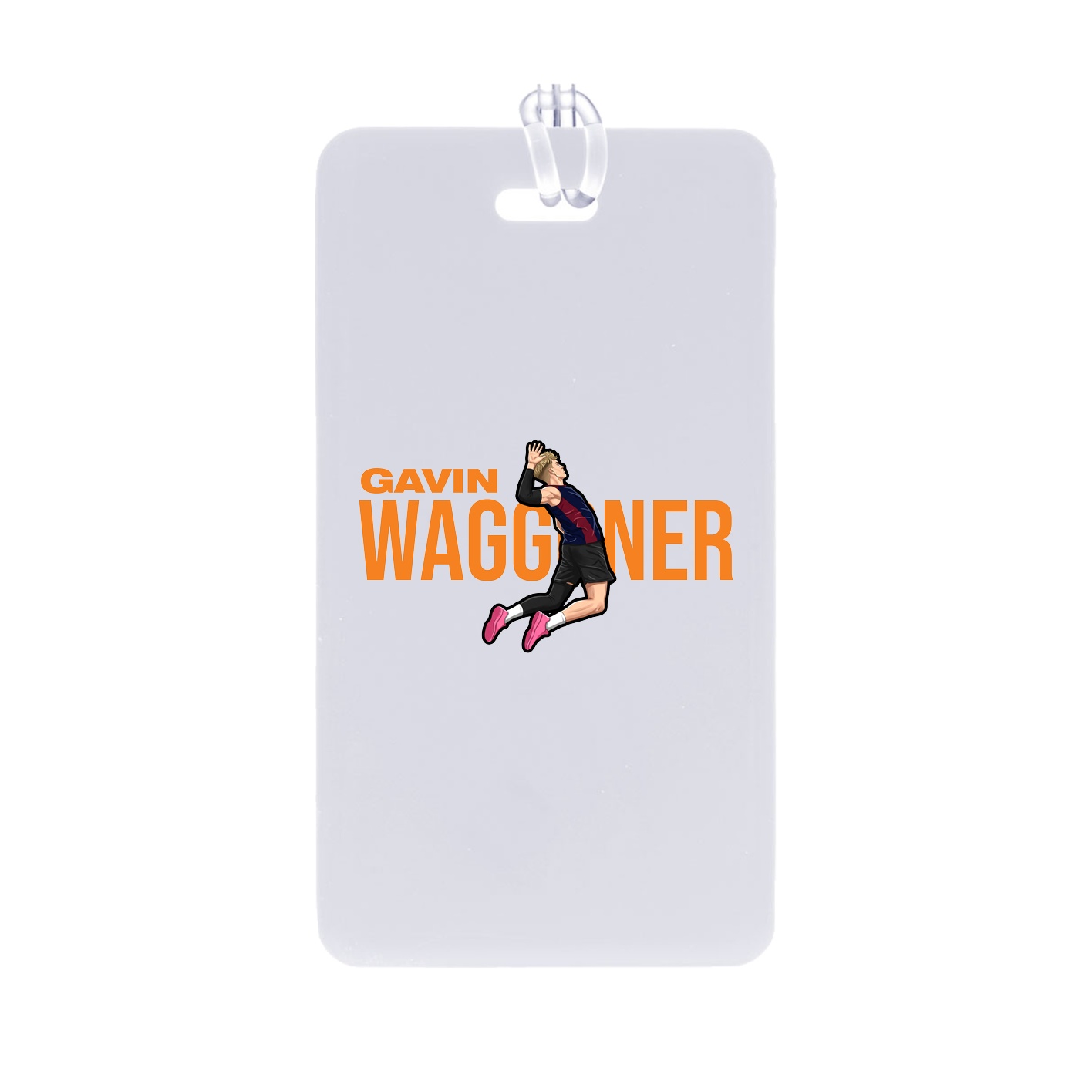 Bag Tag — Player Name in Classic