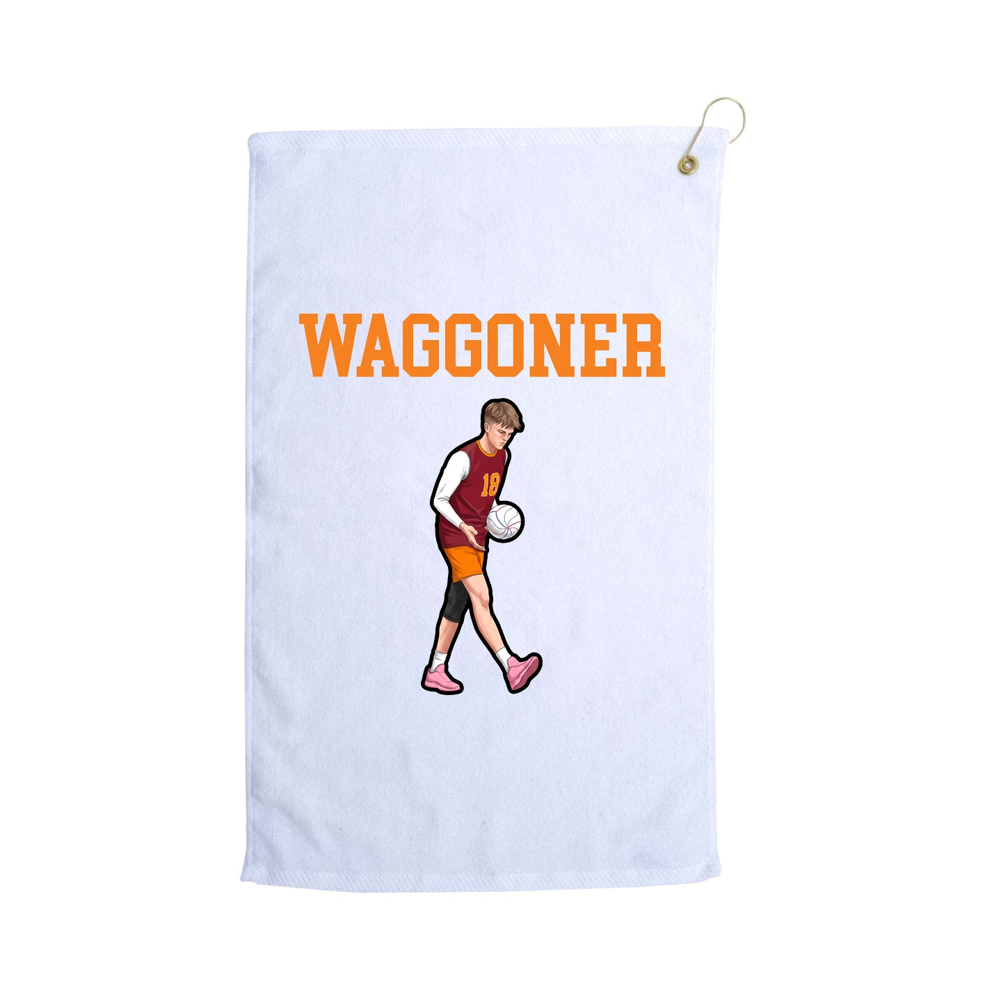 Golf Towel — Shirsey in White