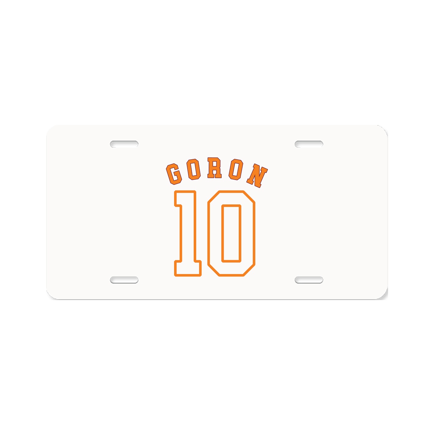 License Plate — Shirsey Arch in Classic