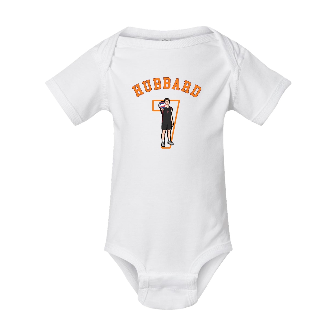 Baby Onesie — Shirsey Arch in White