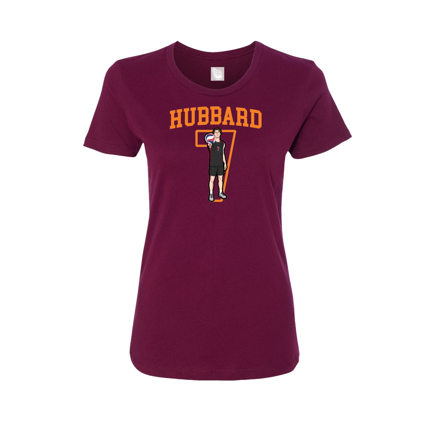 Womens Tee — Shirsey in Maroon