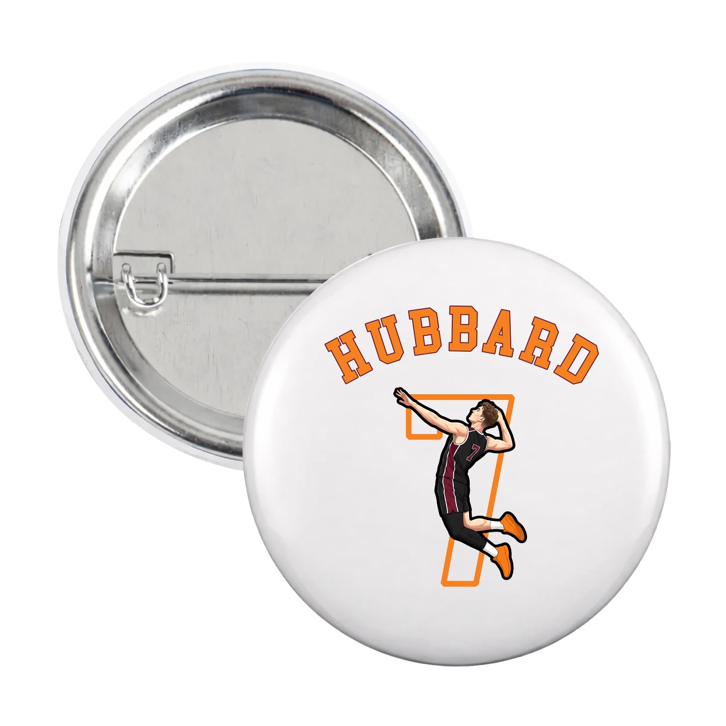 Game Day Button — Shirsey Arch in White