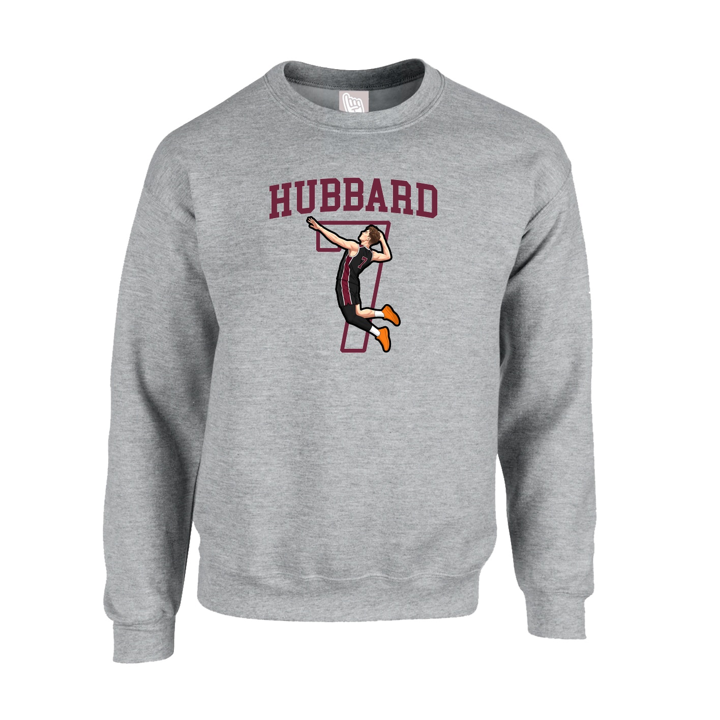 Fleece Crew — Shirsey in Grey