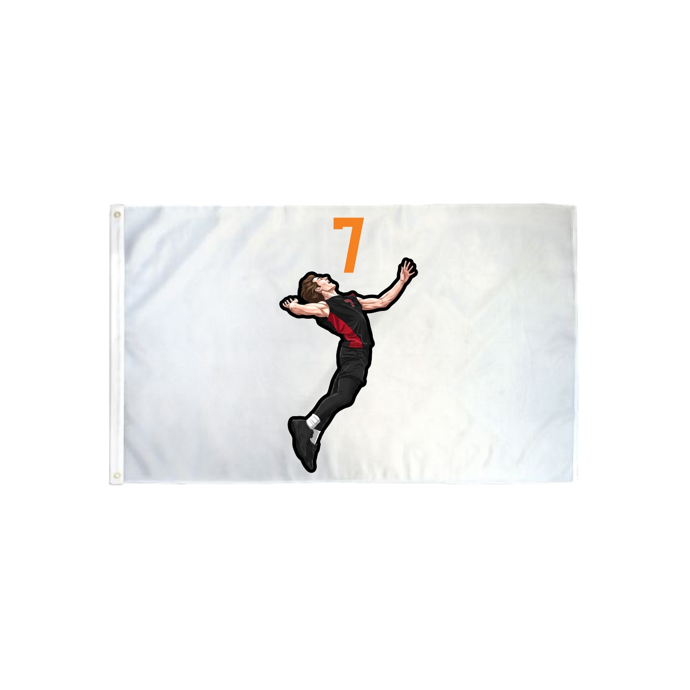 3x5 Flag — Number Top in Classic