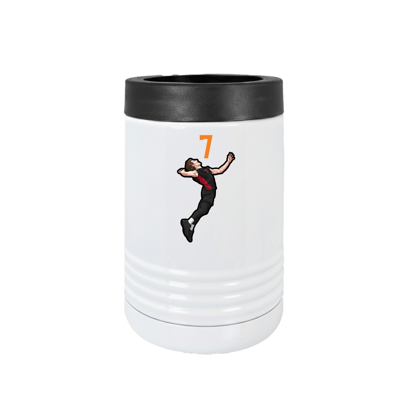 Beverage Holder — Number Top in White