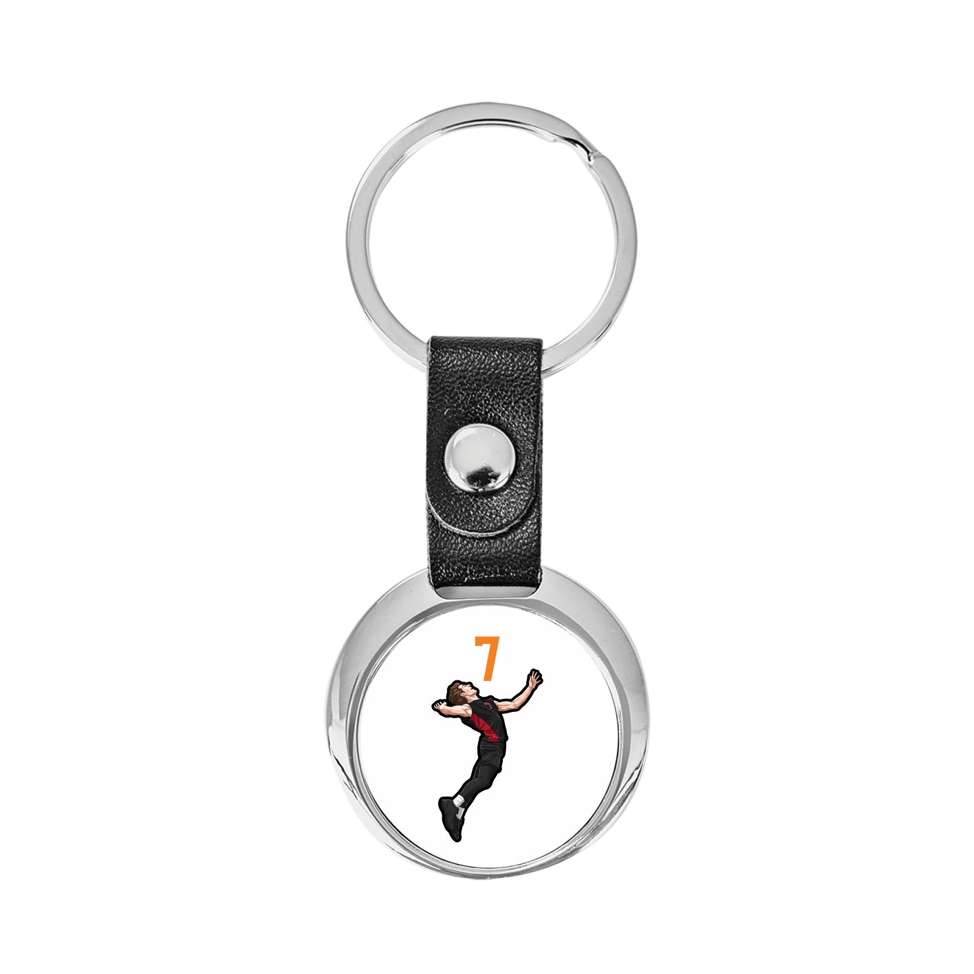 Key Chain — Number Top in Classic