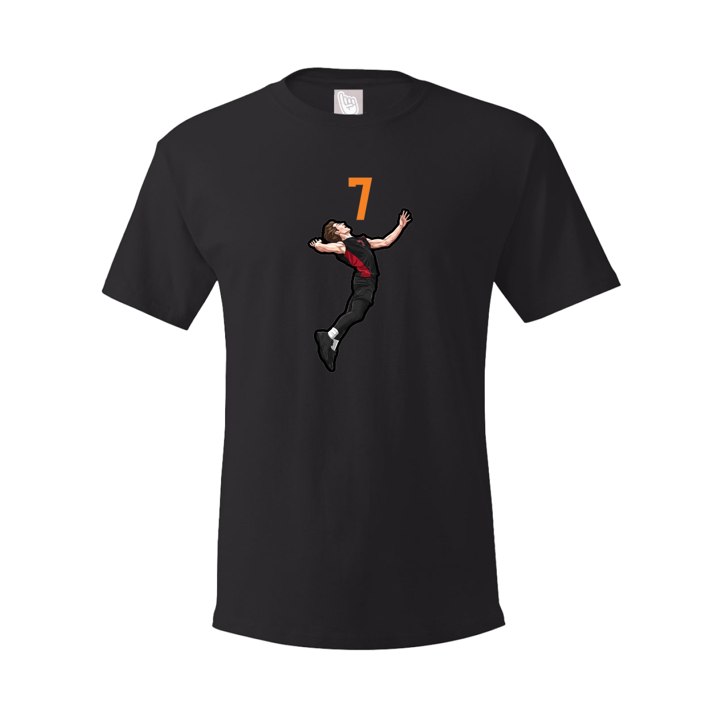 Tee — Number Top in Black