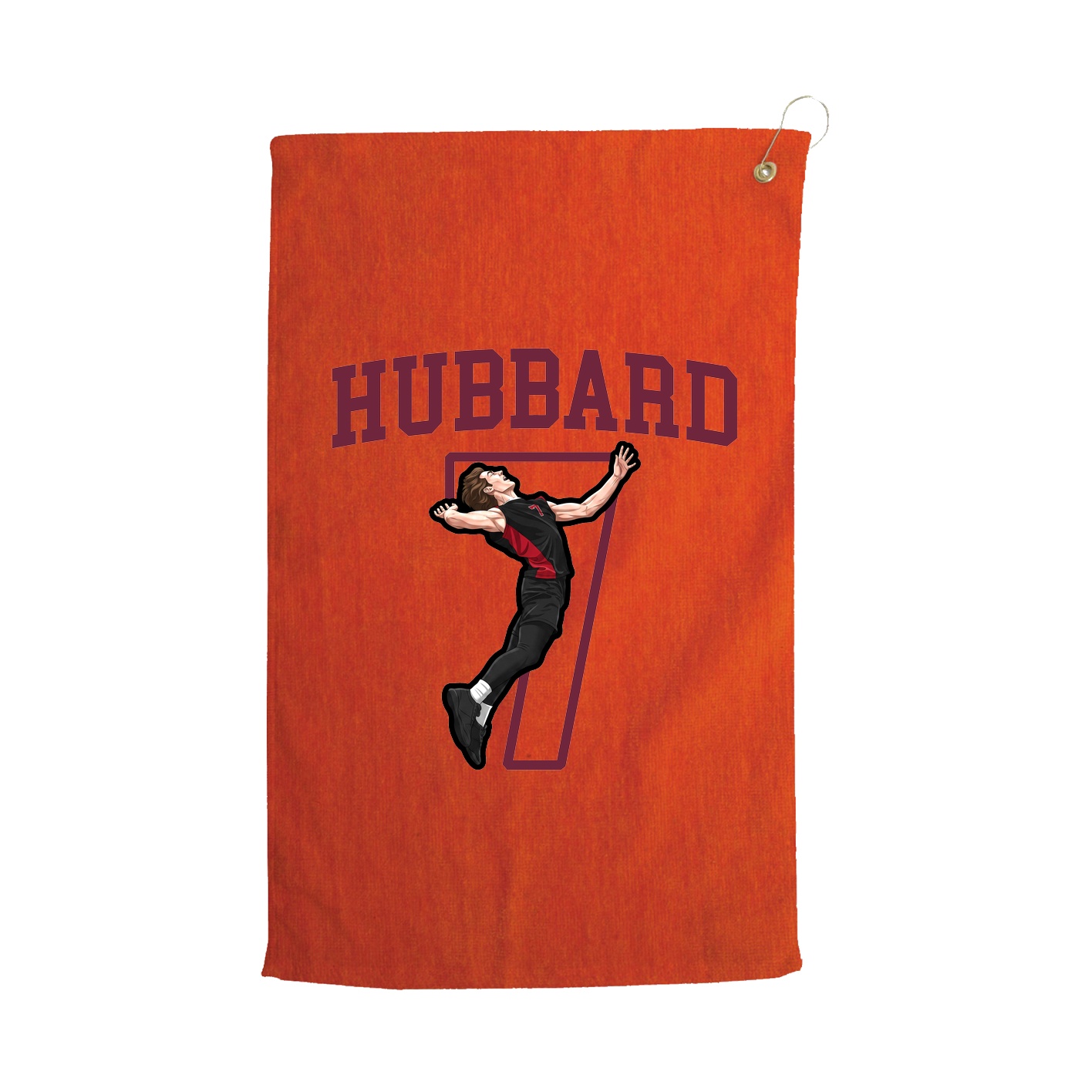 Golf Towel — Shirsey in Orange
