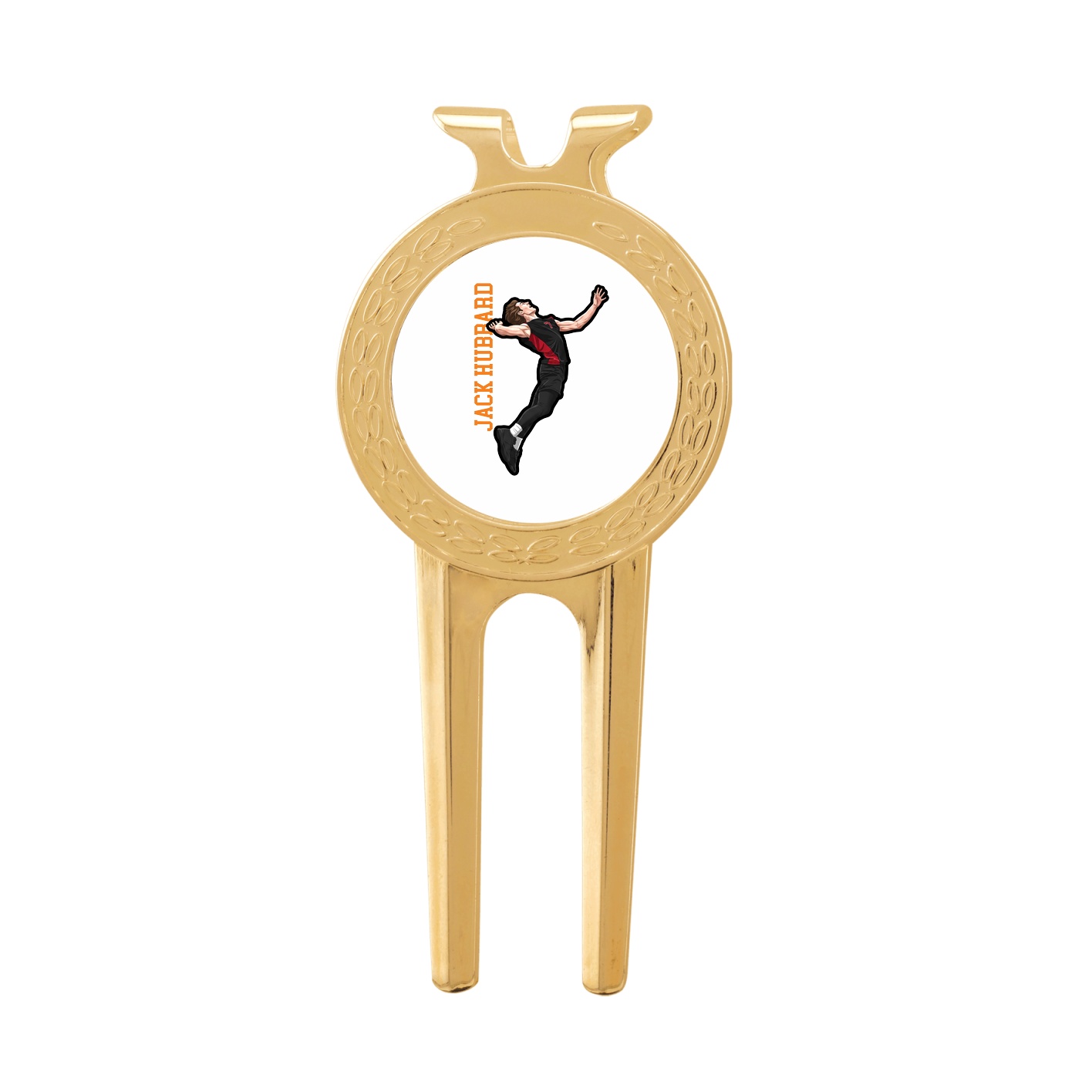 Divot Tool with Ball Marker — Name Vertical in Classic