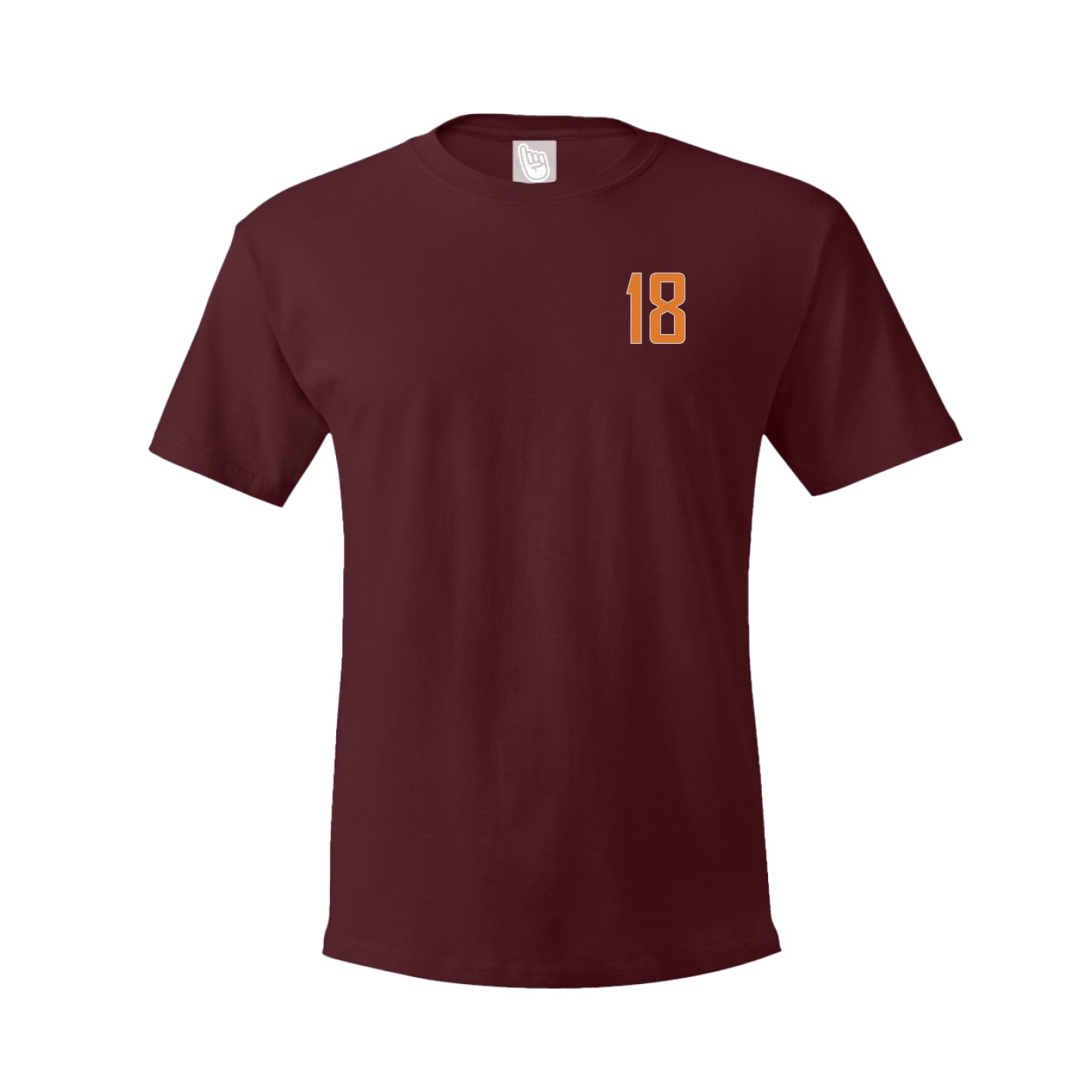 Tee — Front Shirsy in Maroon