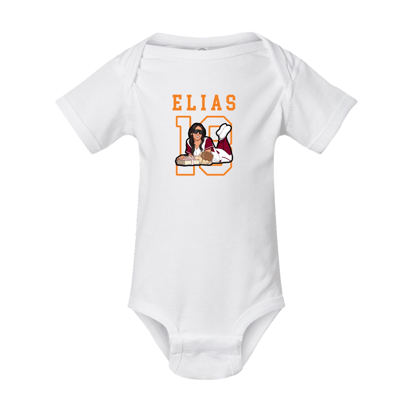 Baby Onesie — Shirsey in White