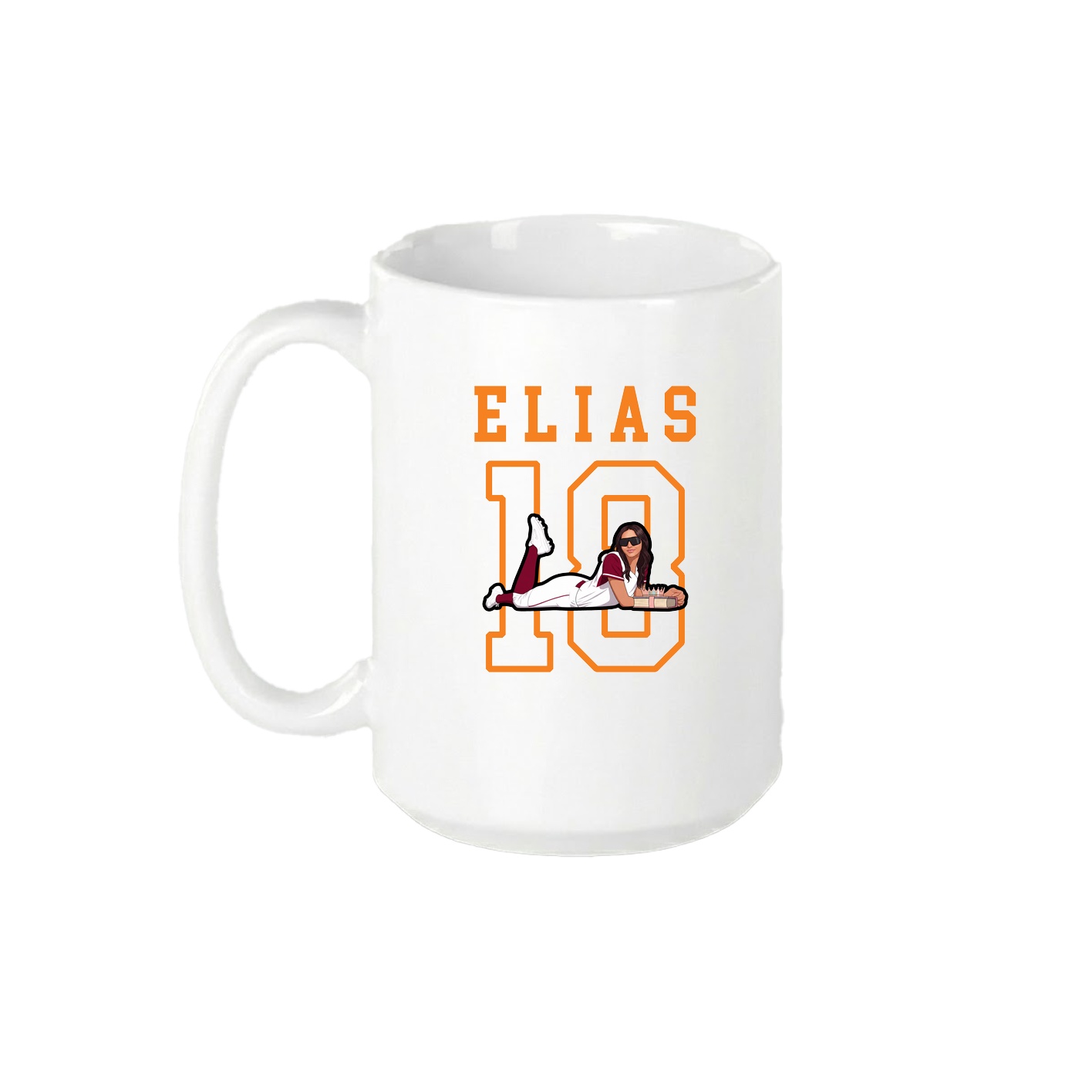15oz Coffee Mug — Shirsey in White