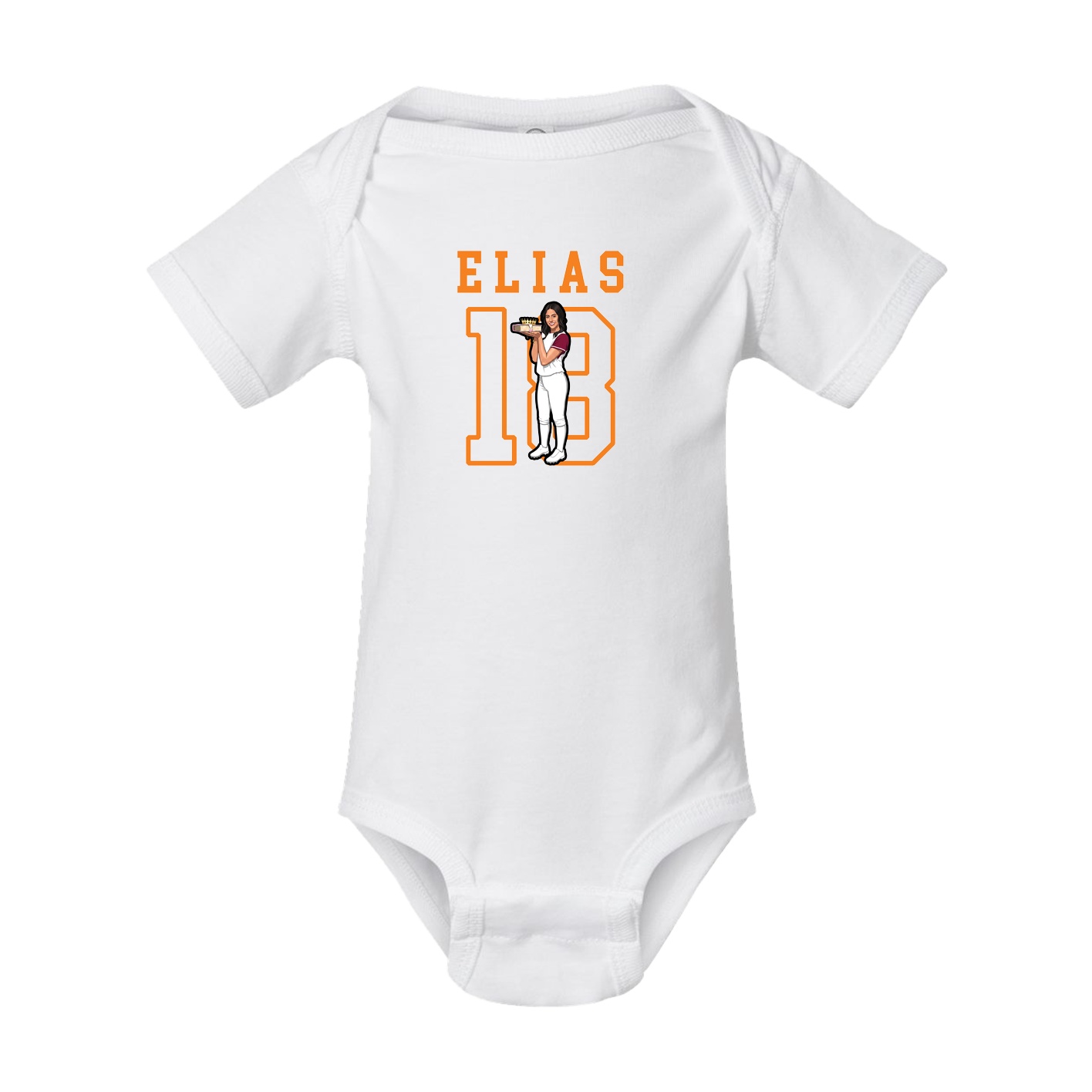 Baby Onesie — Shirsey in White