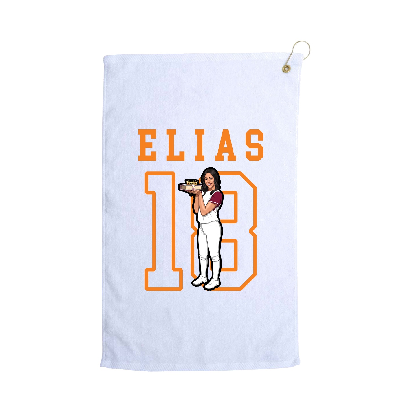 Golf Towel — Shirsey in White