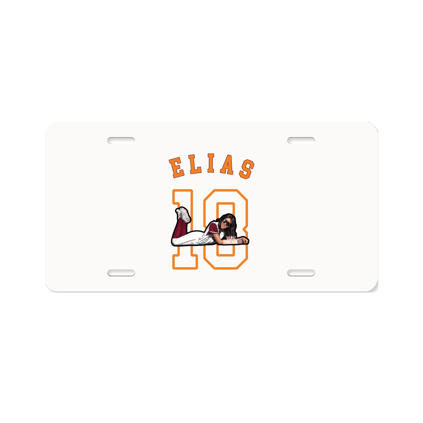 License Plate — Shirsey Arch in Classic