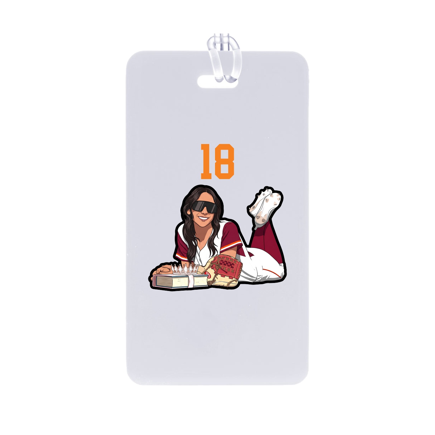 Bag Tag — Number Top in Classic
