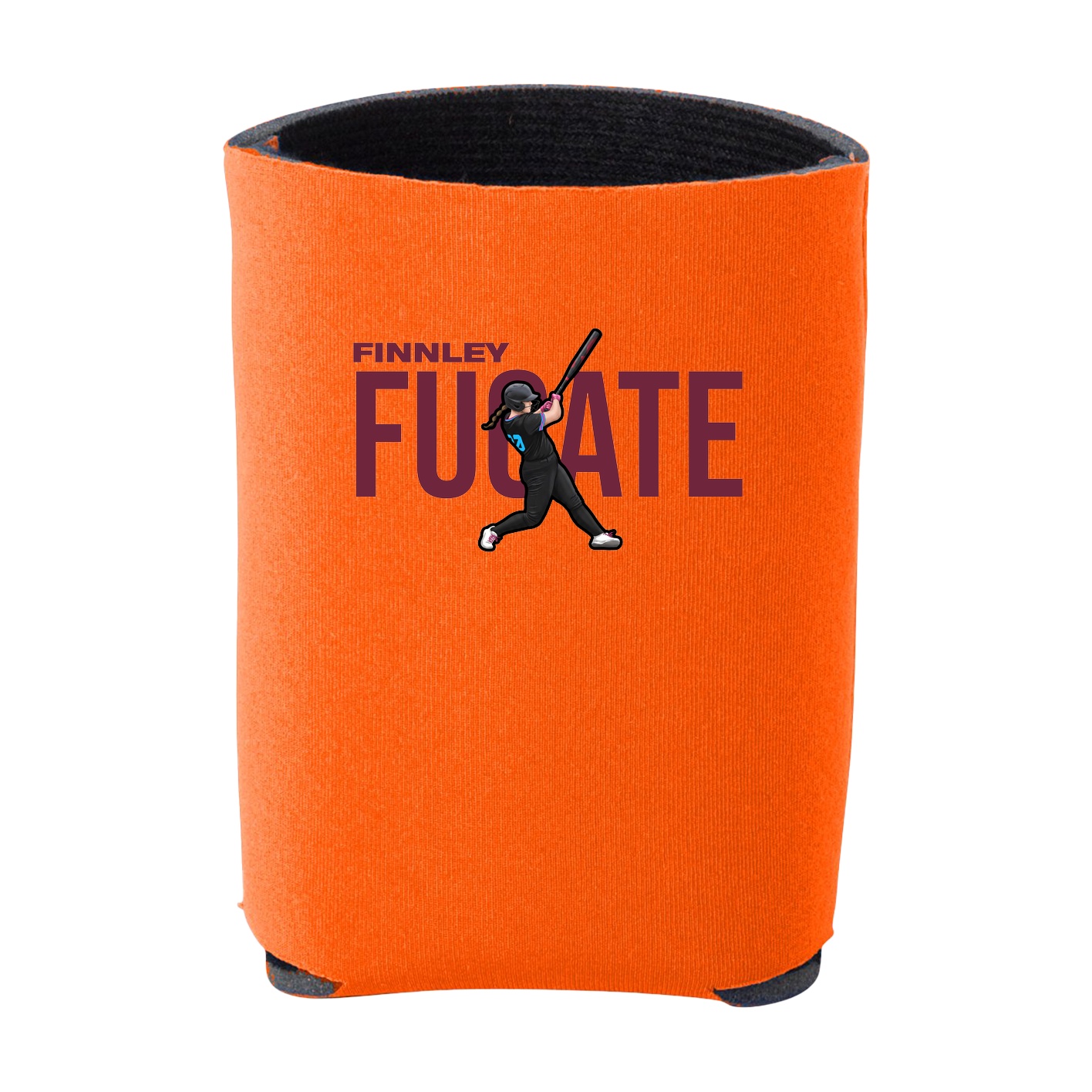 Can Holder — Player Name in Orange