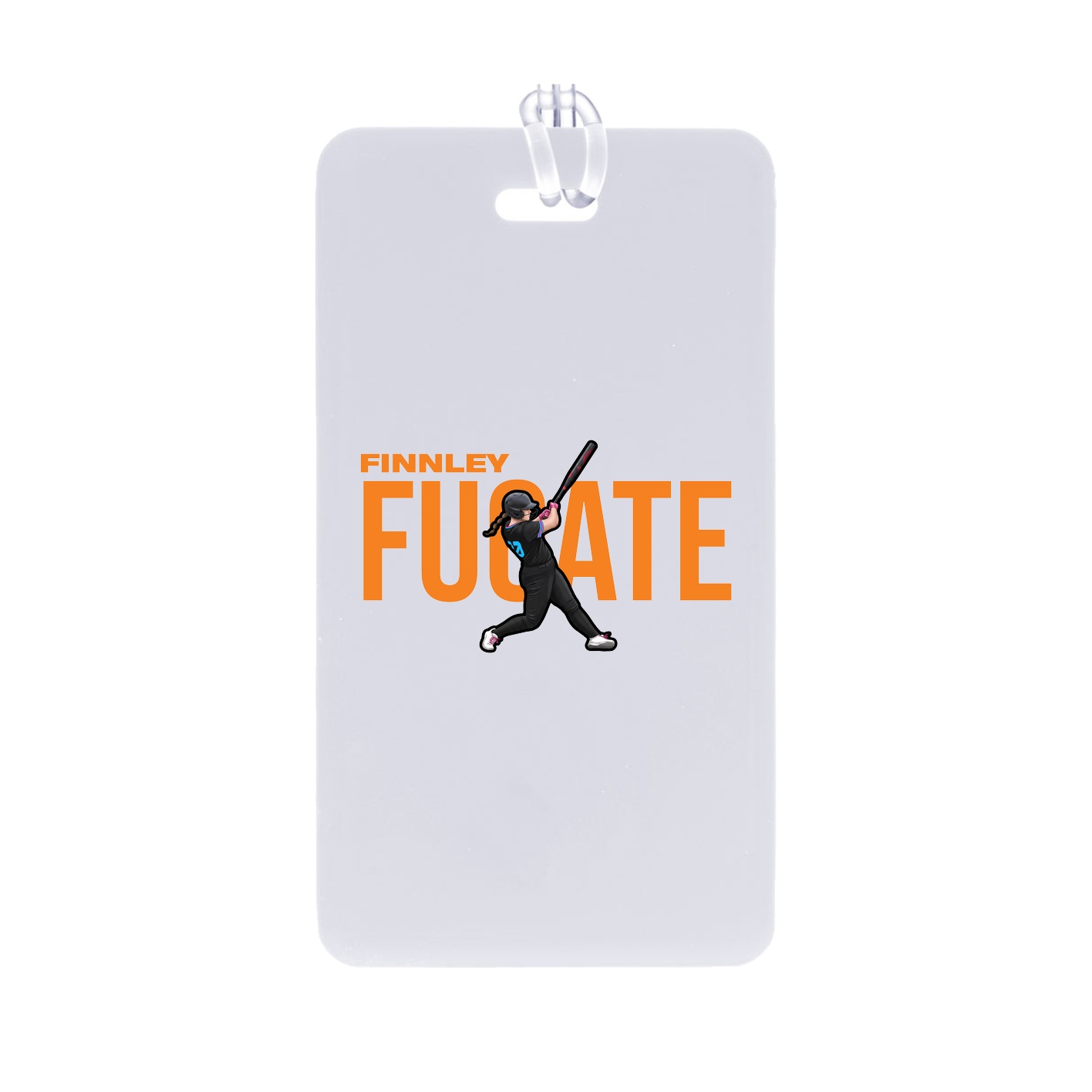 Bag Tag — Player Name in Classic