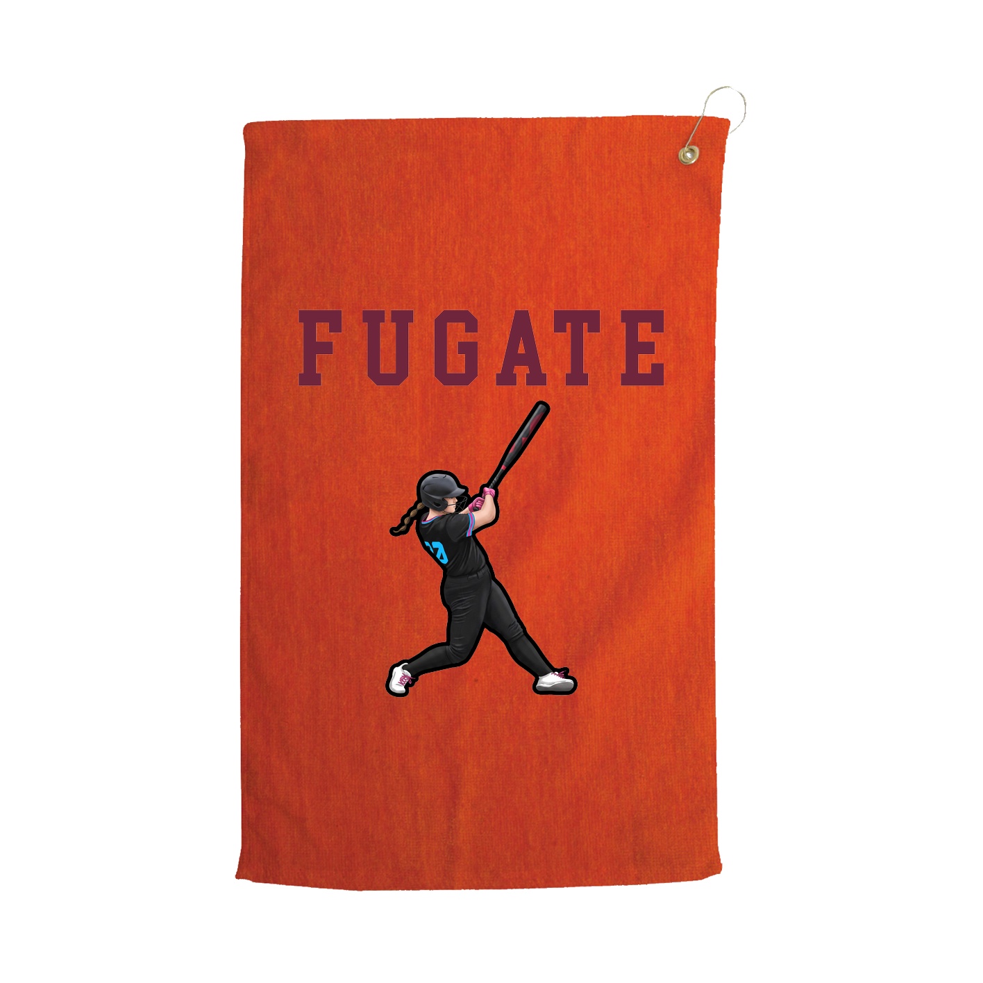 Golf Towel — Shirsey in Orange