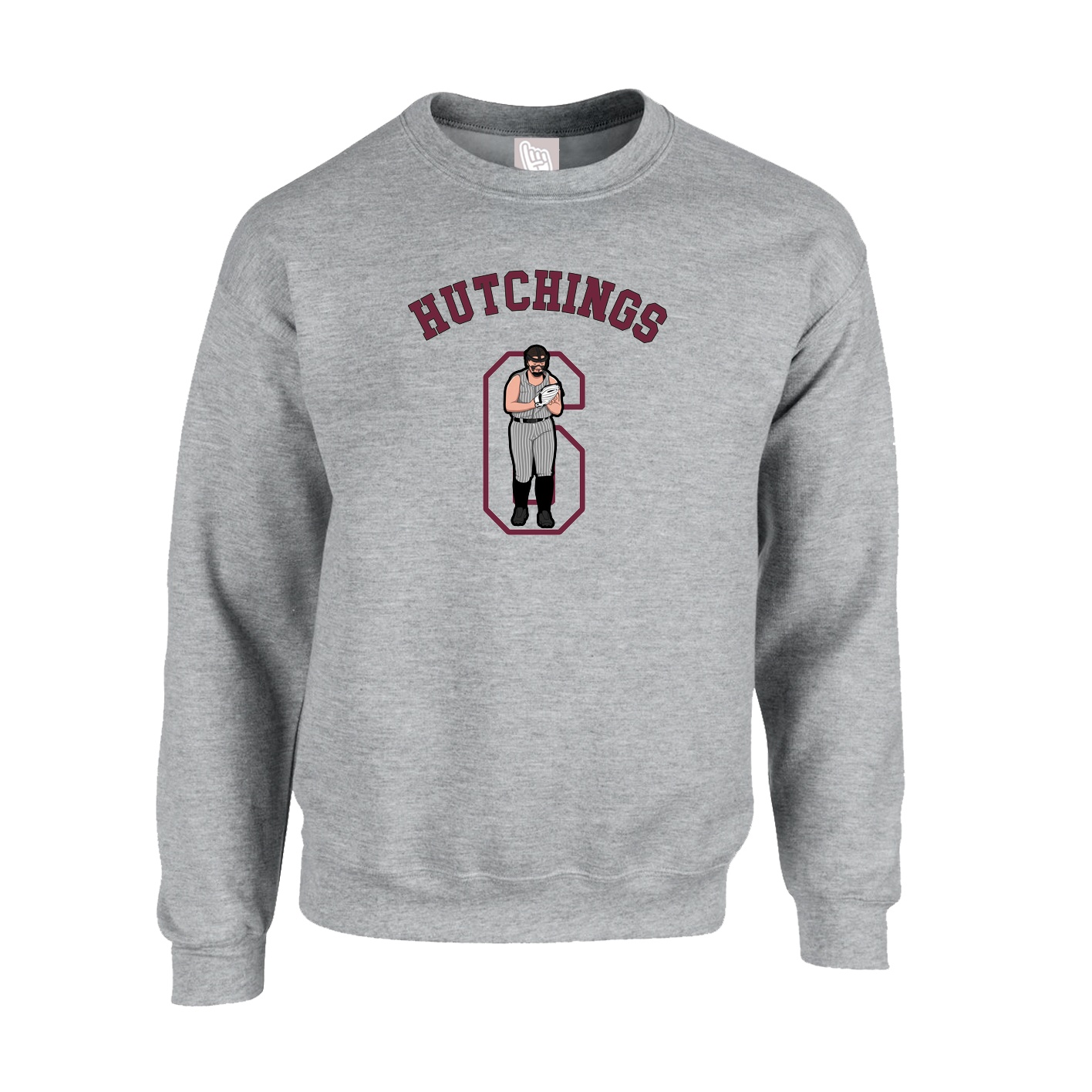 Fleece Crew — Shirsey Arch in Grey